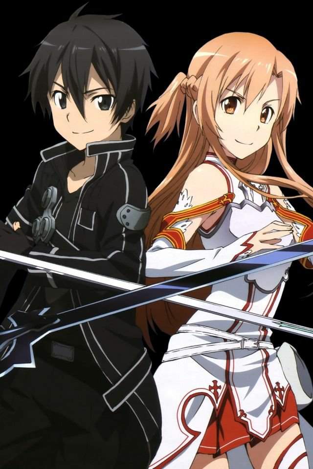 Anime asuna and kirito