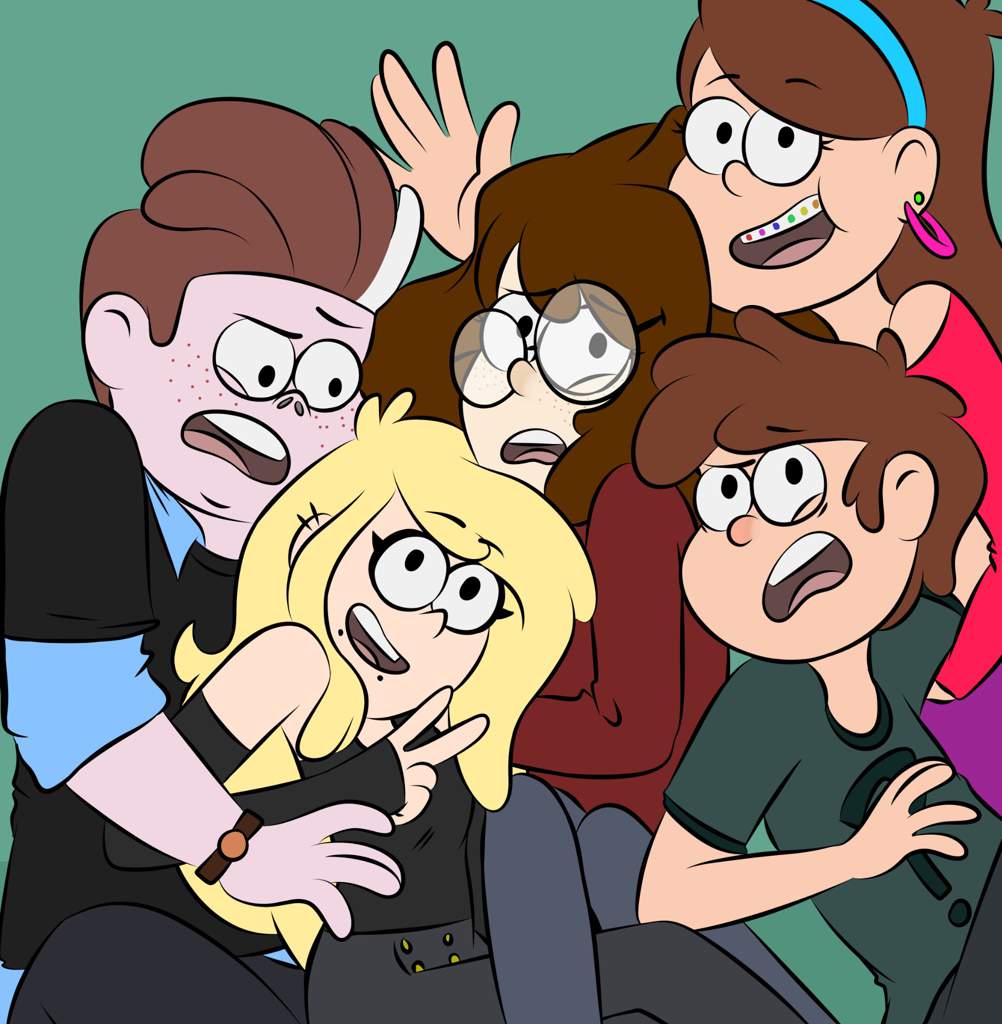 Mall Crew | Gravity Falls Amino