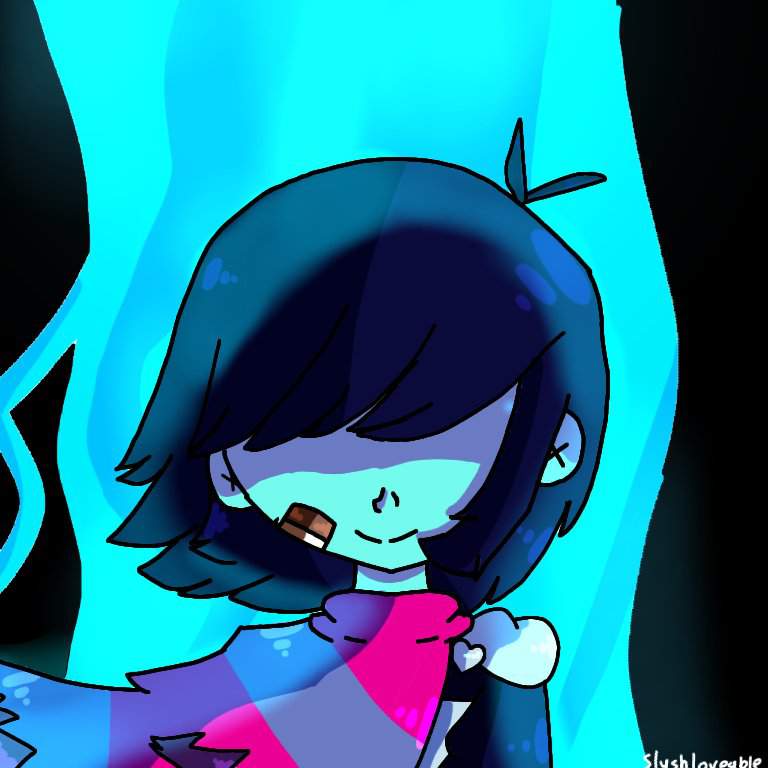 Fountain painting | Deltarune. Amino