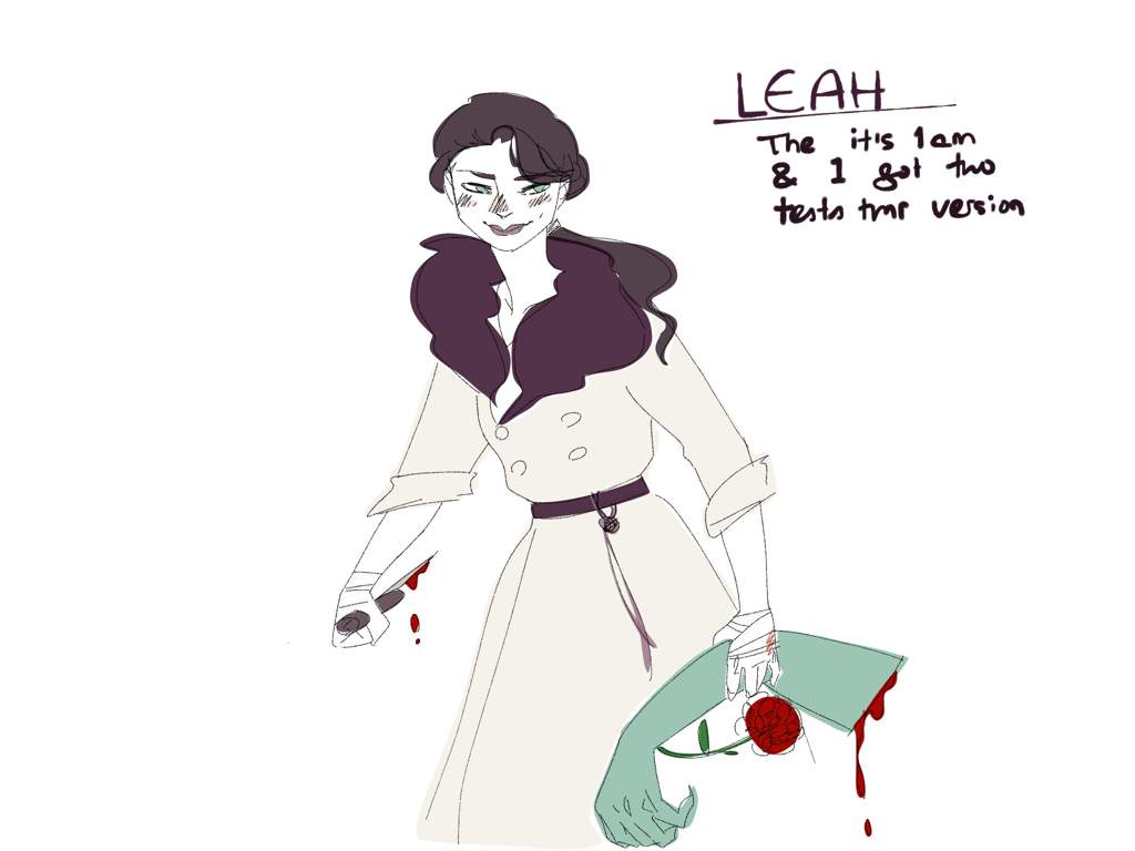 OC - Leah (spoiler + minor gore) | The Promised Neverland Amino