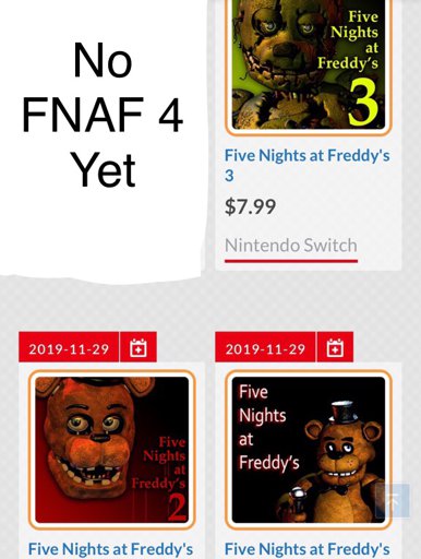 fnaf 3 nintendo switch