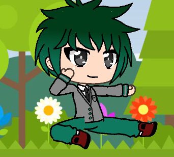 Look i made deku in gacha life | My Hero Academia Amino