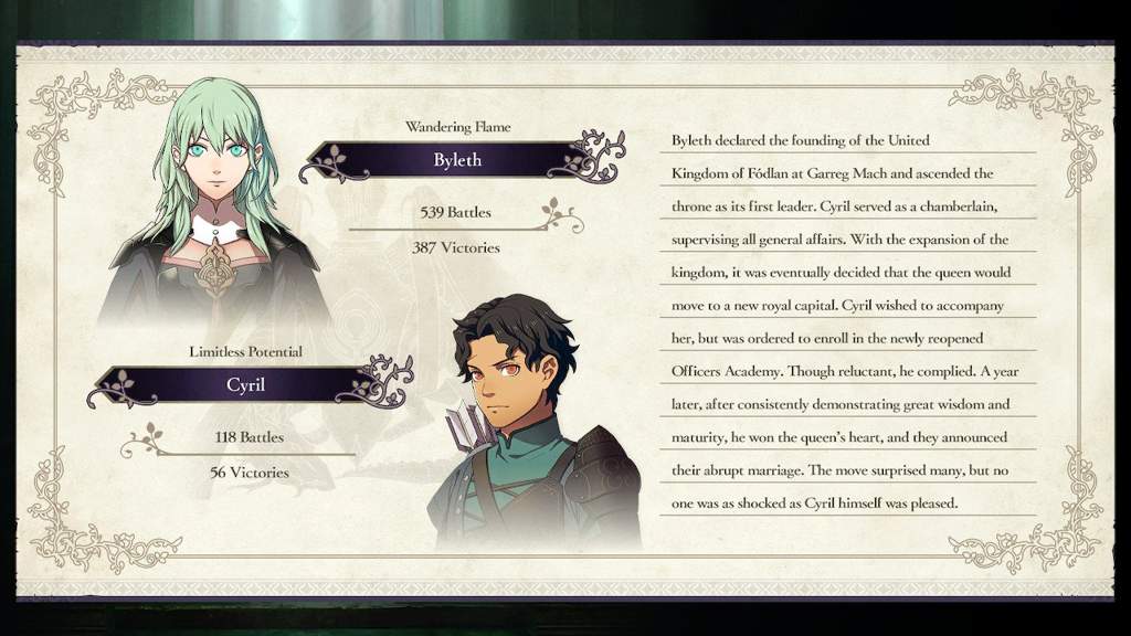 Wiki ends. Byleth x Claude. Epilogue карта.