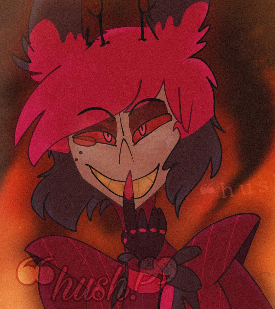 𝐡𝐮𝐬𝐡! — 𝐚𝐥𝐚𝐬𝐭𝐨𝐫 𝐟𝐚𝐧𝐚𝐫𝐭 | Hazbin Hotel (official) Amino