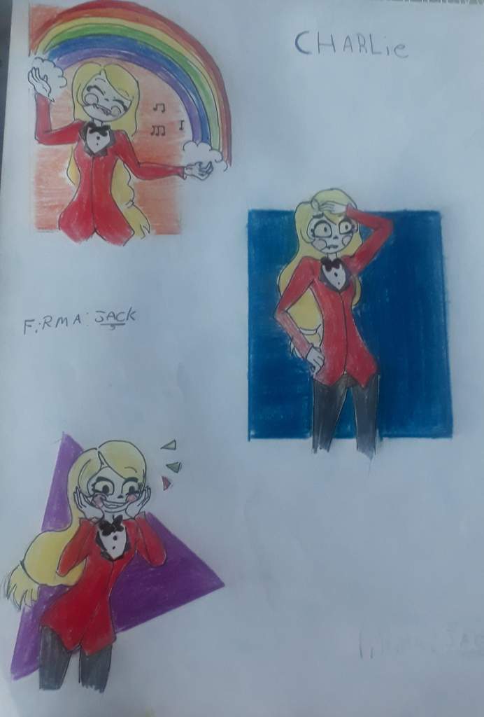 Dibujo De Charlie ♡♡ | Hazbin Hotel Amino! Español Amino