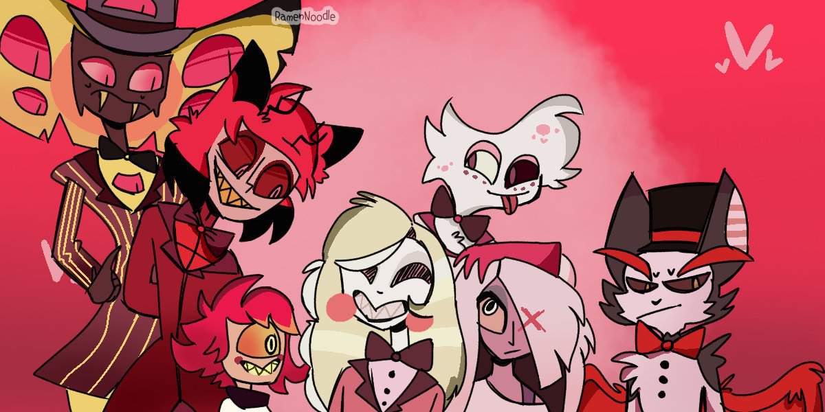 Hazbin Hotel Group Photo! | Hazbin Hotel (official) Amino