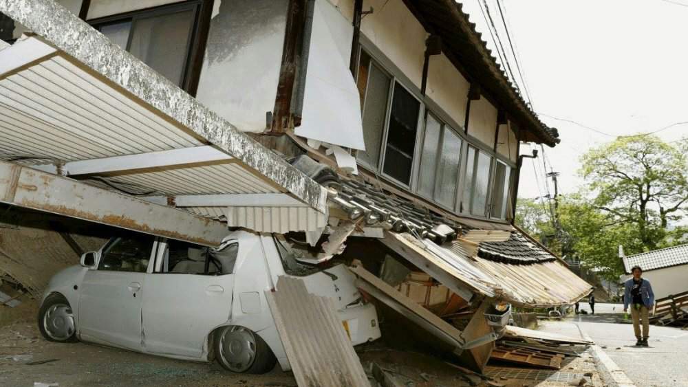 Japan earthquake belt