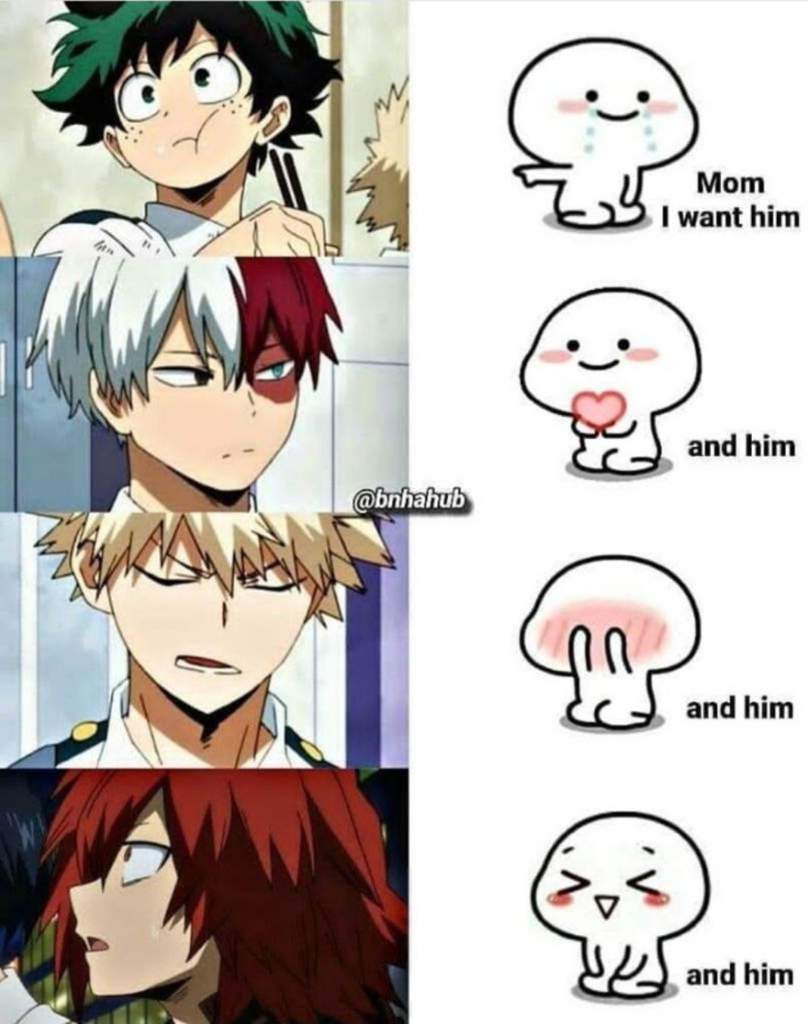 Mha memes and comic strips, enjoy. You can give me thanks later | My ...