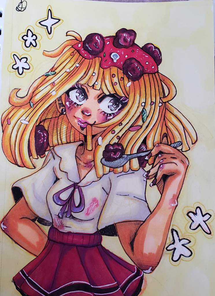 Mia Spaghetti - Chan | Anime Art Amino
