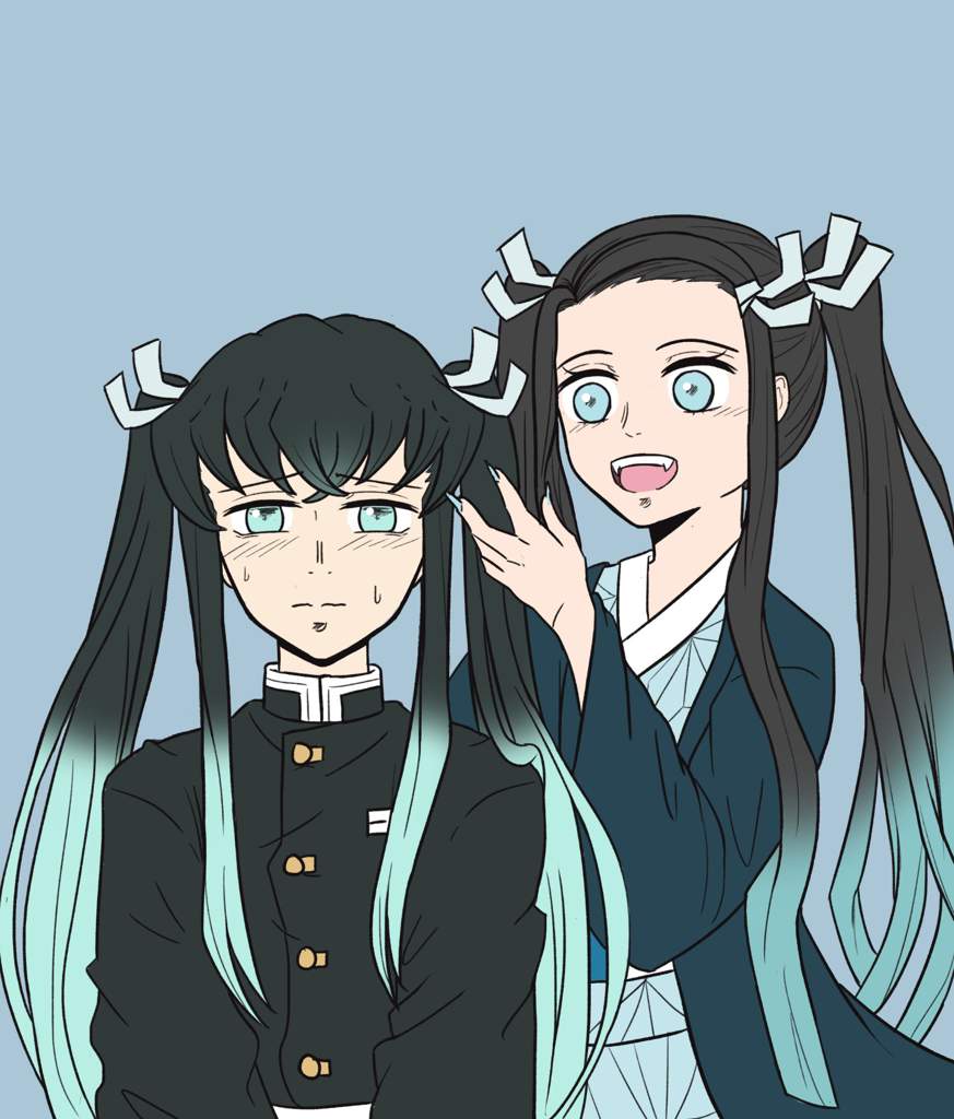 MuiNezu sketch and wip | Demon Slayer: Kimetsu No Yaiba Amino