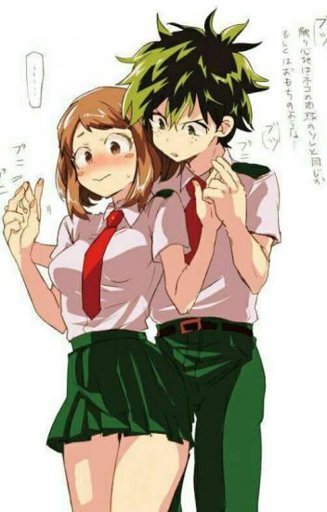 Uraraka x deku uwu ♥️ | Wiki | •Anime• Amino