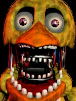 Withered Chica UCN Icon C4D Remake | Five Nights At Freddy&amp;#39;s Amino