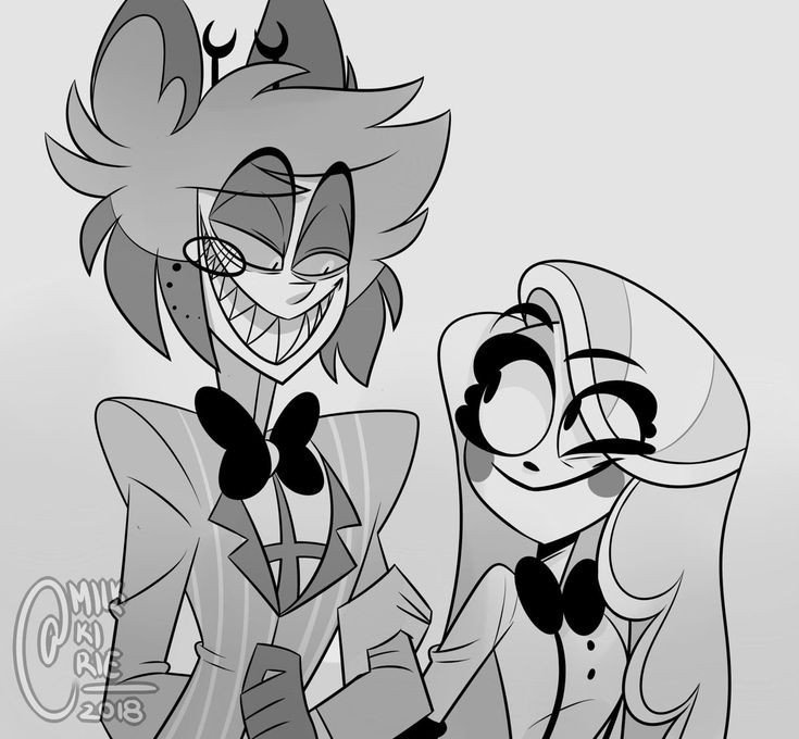 Matching~♡ (Charlie x Alastor) | Hazbin Hotel (official) Amino