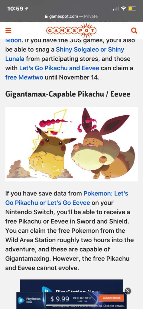 Special Gifts For Pokémon Swordshield Pokémon Sword And