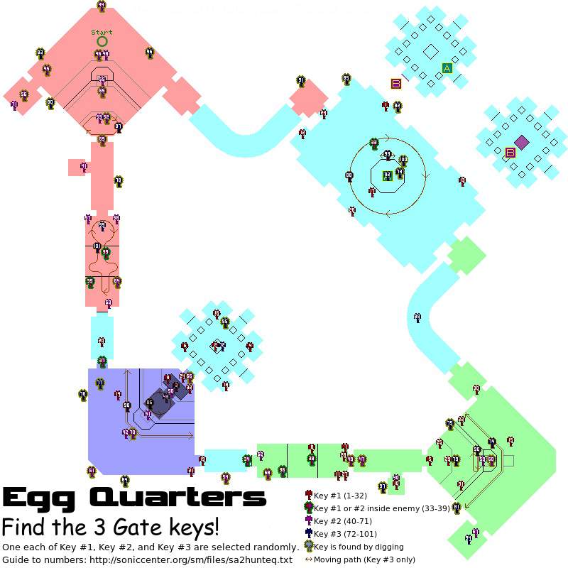 sonic adventure 2 battle rouge egg quarters