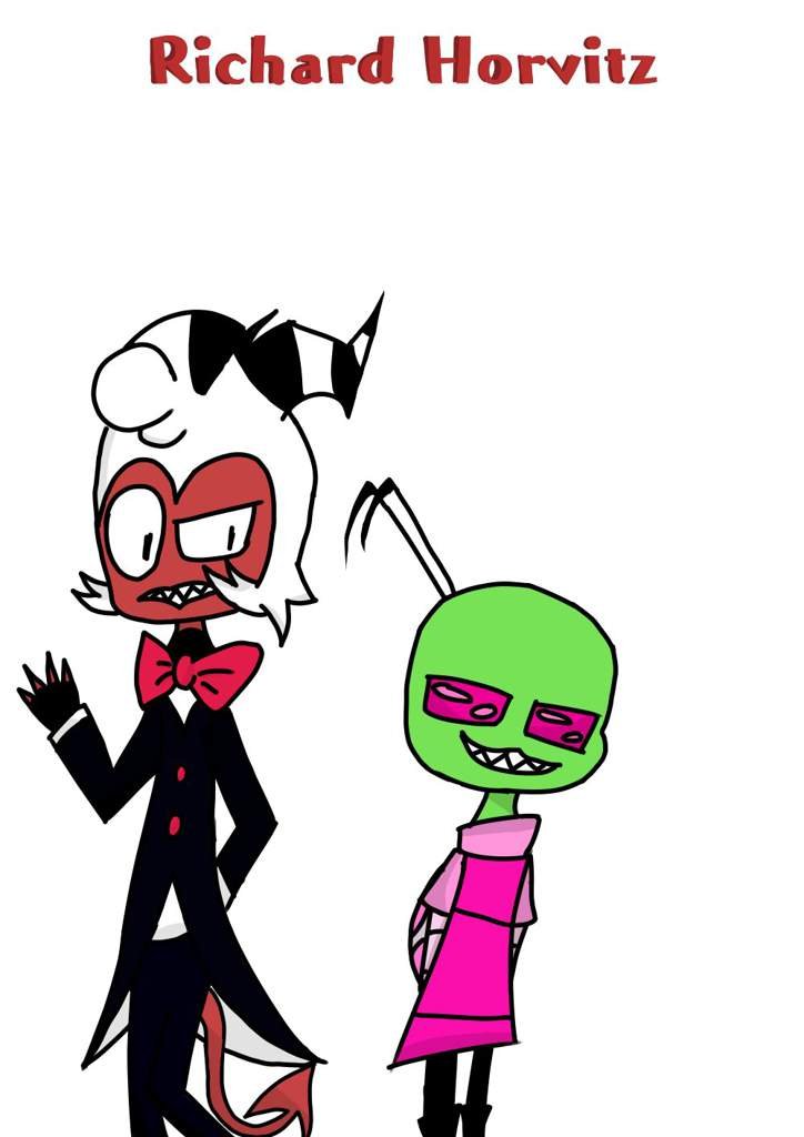 Richard Horvitz voice actor for zim from invader zim and moxxie from ...