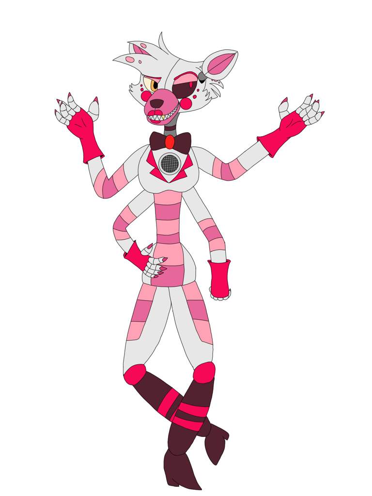 Angel Dust x Funtime Foxy Fusion | Five Nights At Freddy's Amino