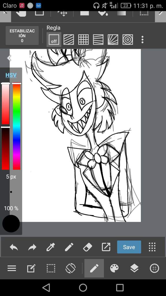 Dibujo De Alastor Hazbin Hotel Amino Español Amino