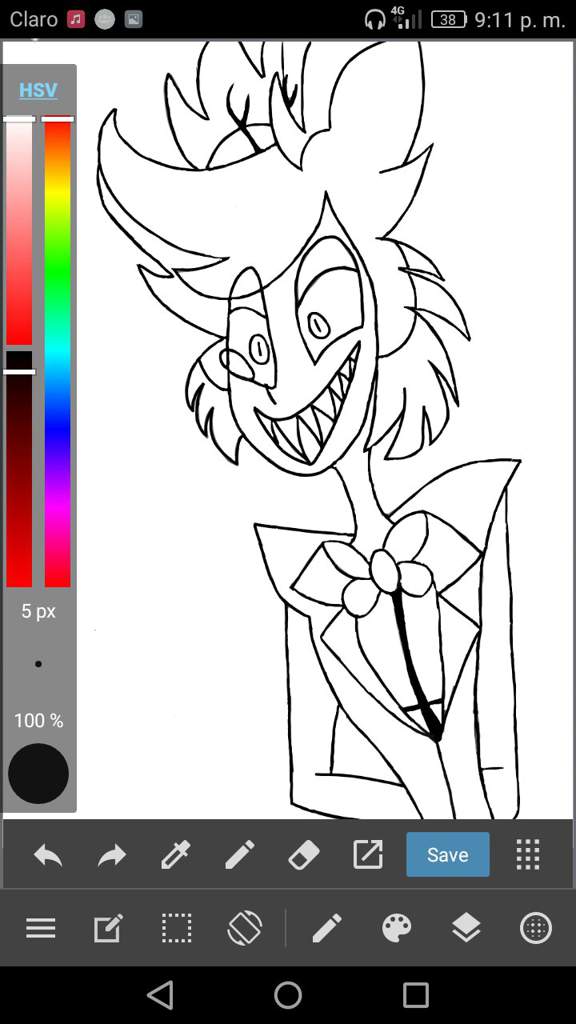 Dibujo De Alastor Hazbin Hotel Amino Español Amino