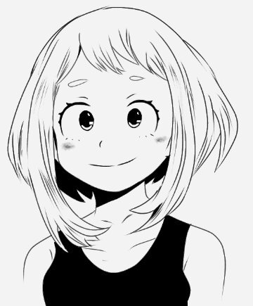 Uraraka fan art owo | My Hero Academia Amino