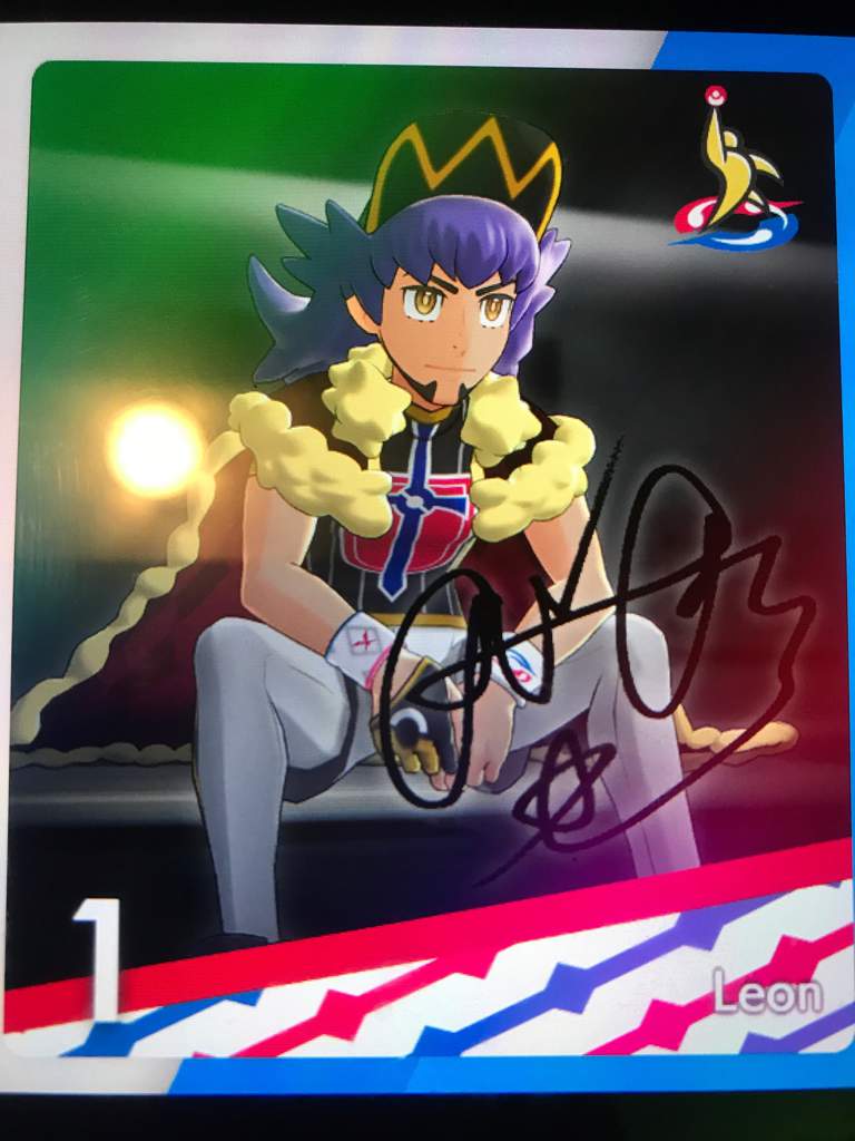 Leons League Card 111519 Pokémon Sword And Shield Amino