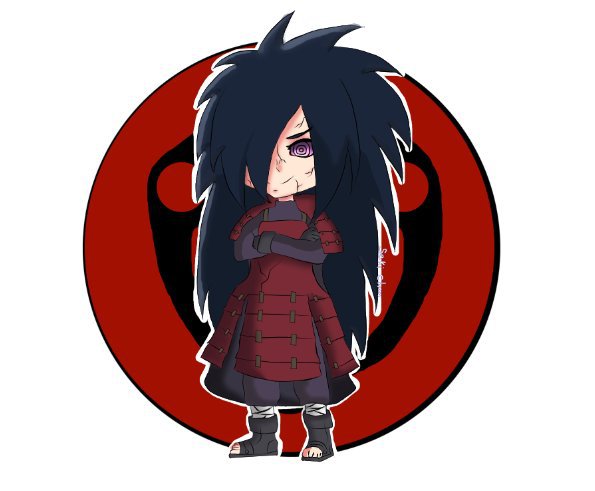 Digital Fan Art Chibi Madara Anime Amino