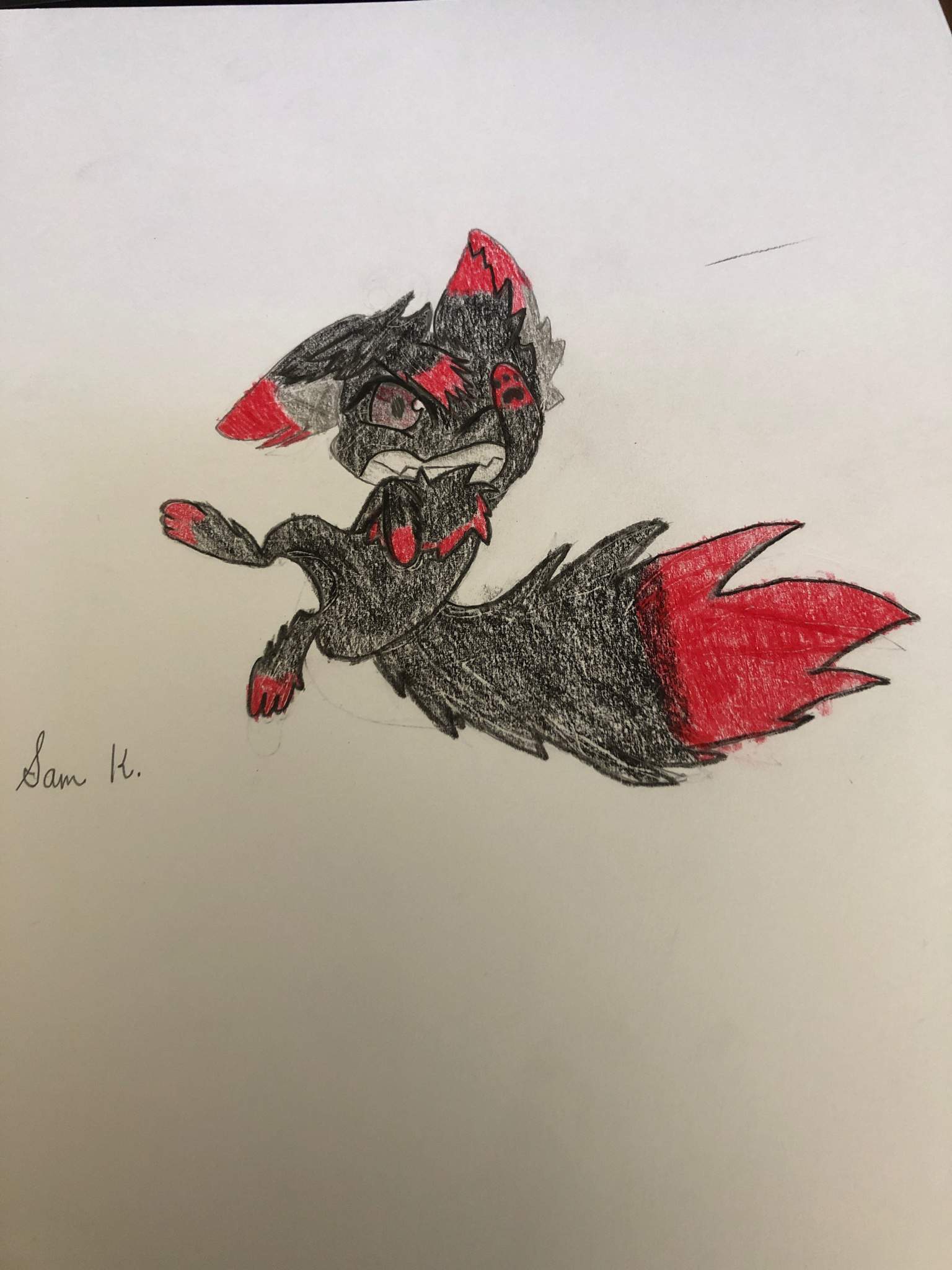 Fire my kwami! | Draw What Ever You'd Like! Amino