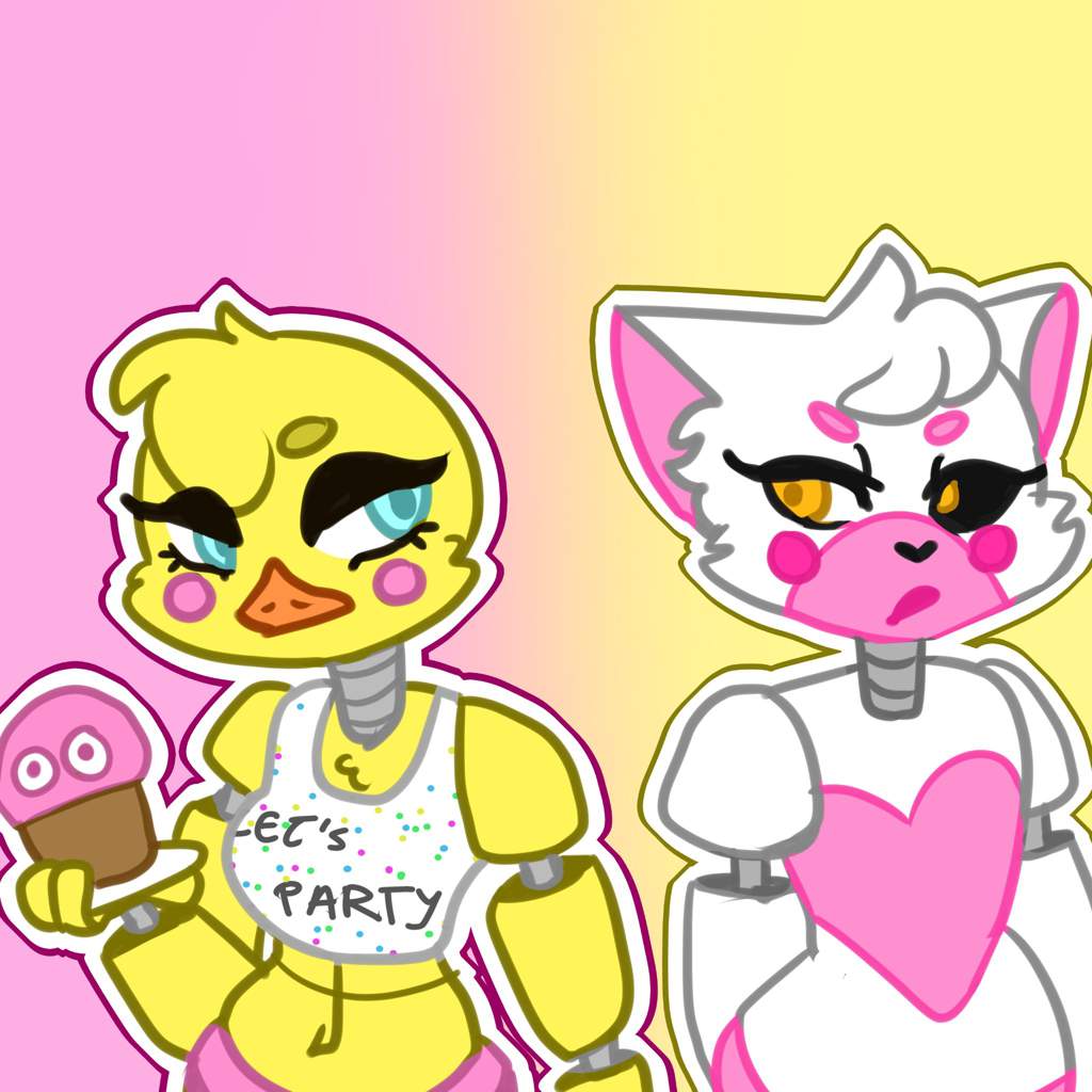 Mangle and Toy Chica | Five Nights At Freddy's Amino