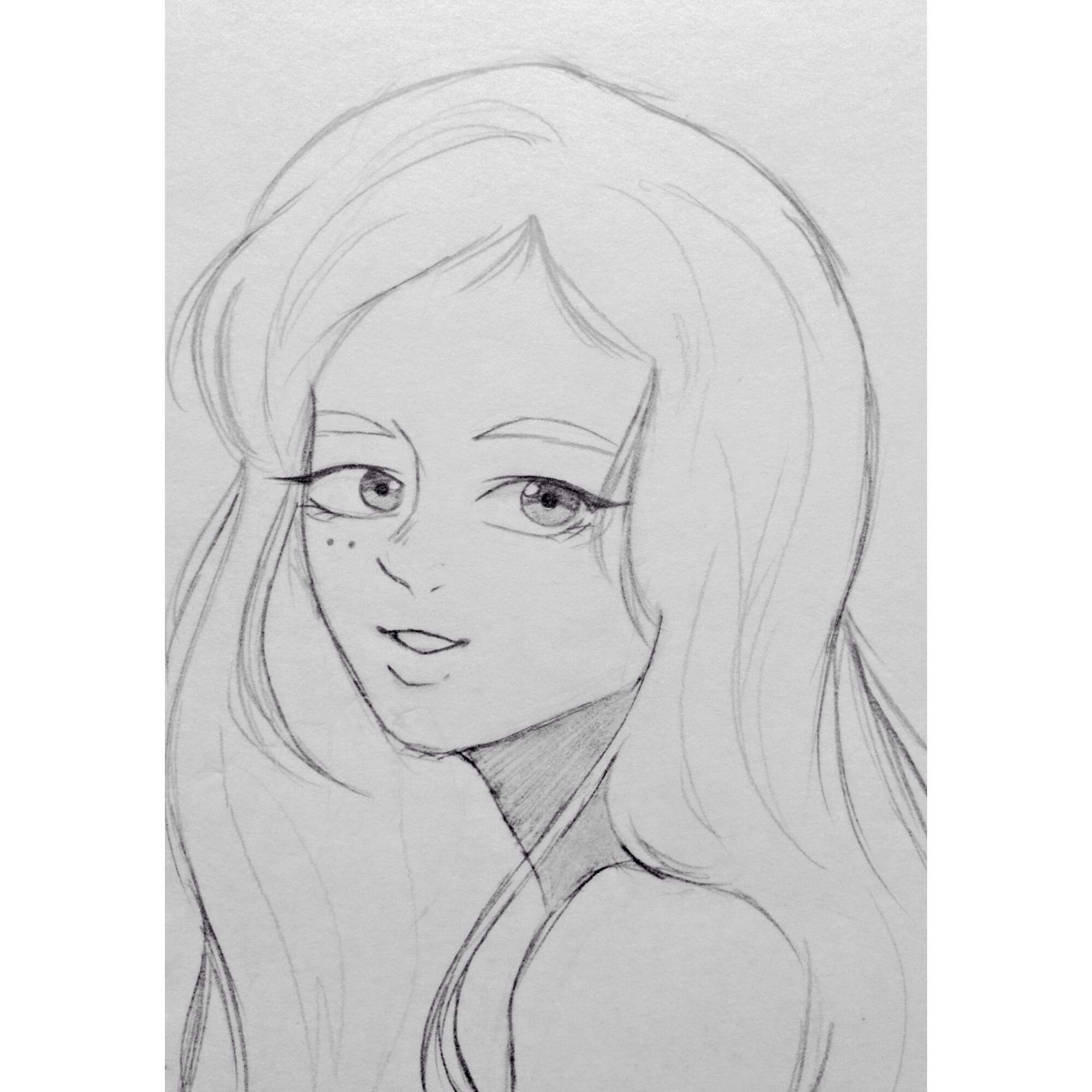 🛁BIBI fanart sketch🛁 | Anime Art Amino