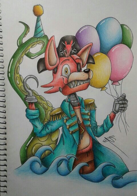 fnaf captain foxy