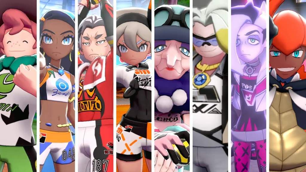 POKEMON SWORD gym leaders are pretty strong.