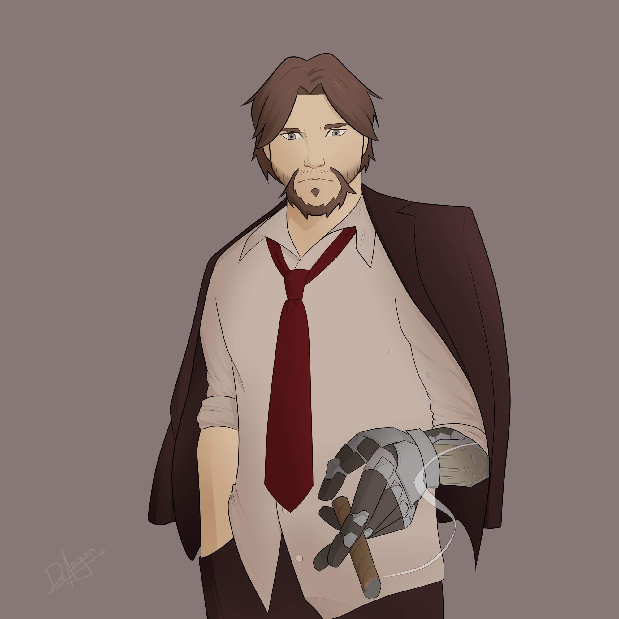 Old McCree drawing | Overwatch Amino