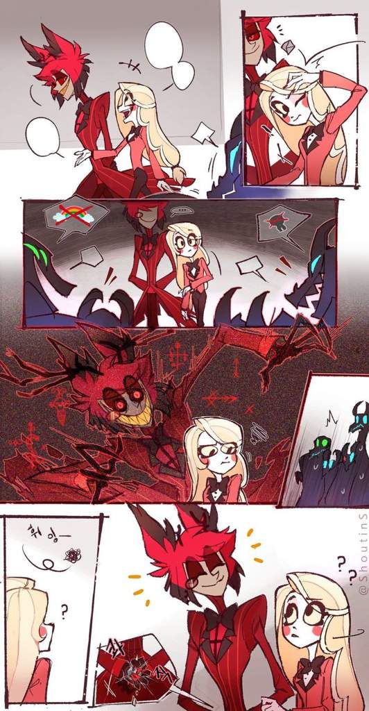 Comics de Charlastor (Alastor X Charlie) ♡ | Hazbin Hotel Amino ...