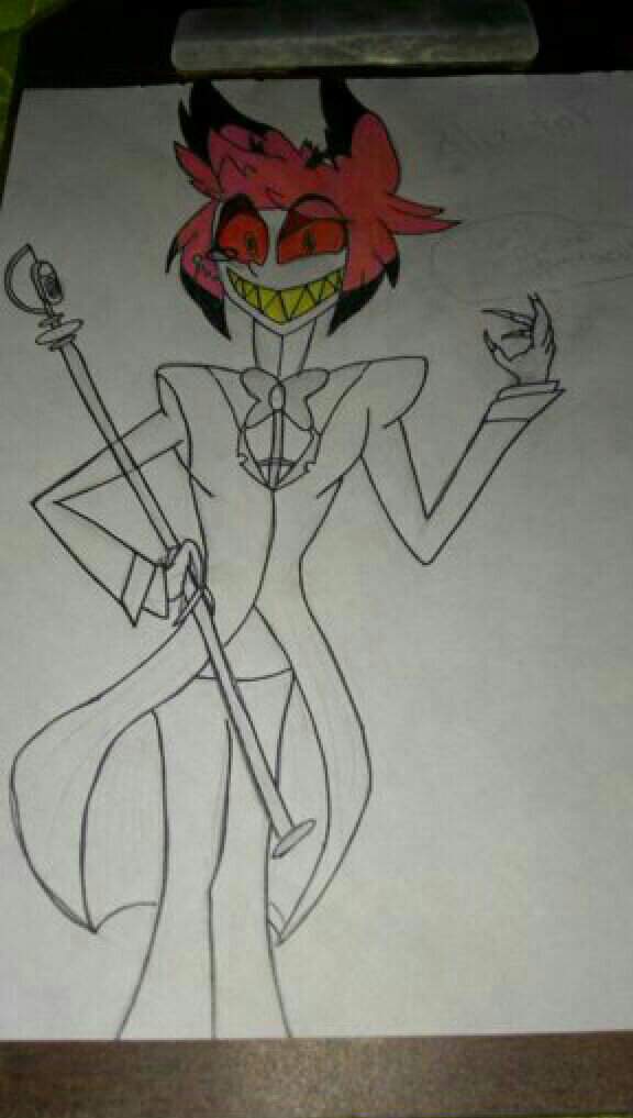 Dibujo De Alastor•° Hazbin Hotel Amino Español Amino