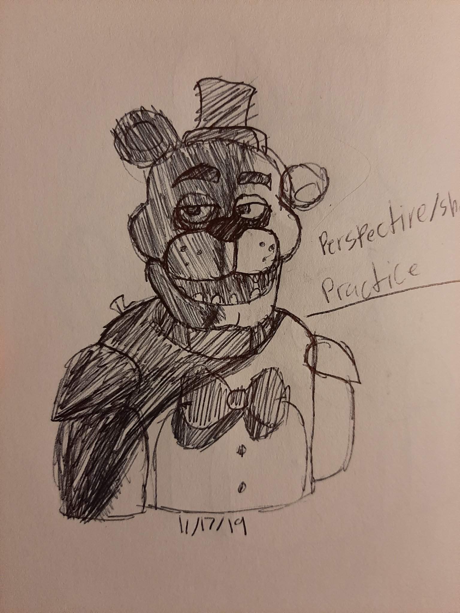 Freddy doodle uwu | Fnaf Anything Amino