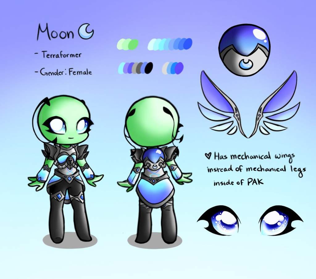 Redrawn Oc Reference Sheet | Invader Zim Amino
