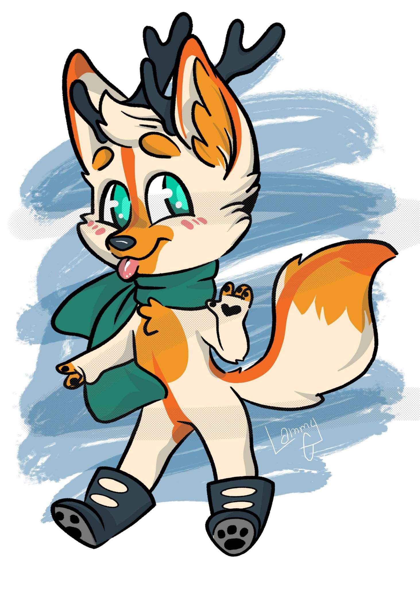 $15 for cel Shaded Chibis! Or $25 for two! | Furry Amino