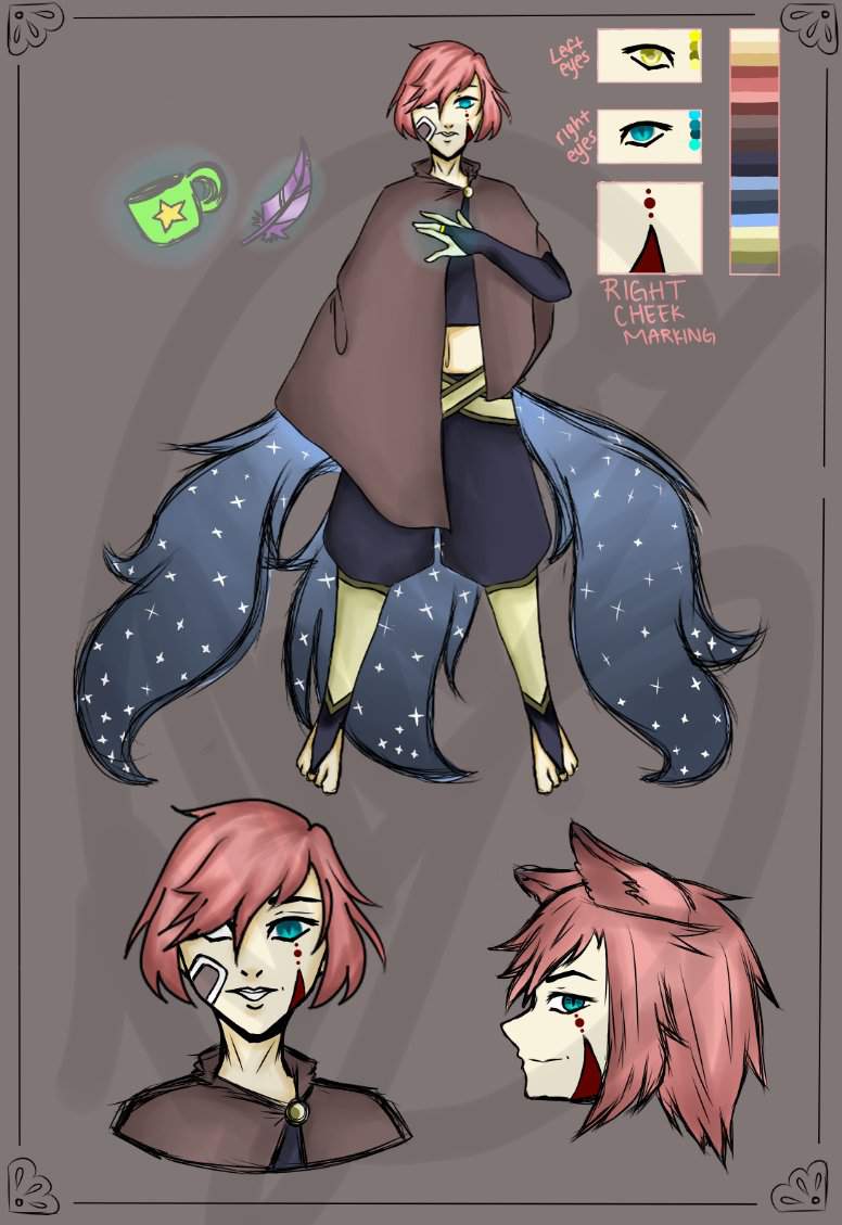 Three tailed kitsune - [SOLD] | Adopts and Ocs! Amino