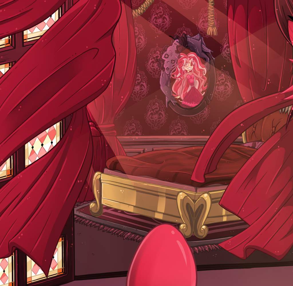 Alastor On The Balcony Hazbin Hotel Official Amino