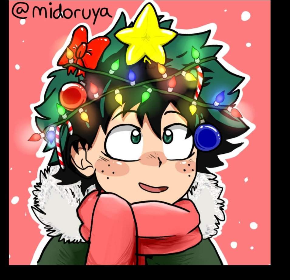 Christmas Tree Boy | My Hero Academia Amino