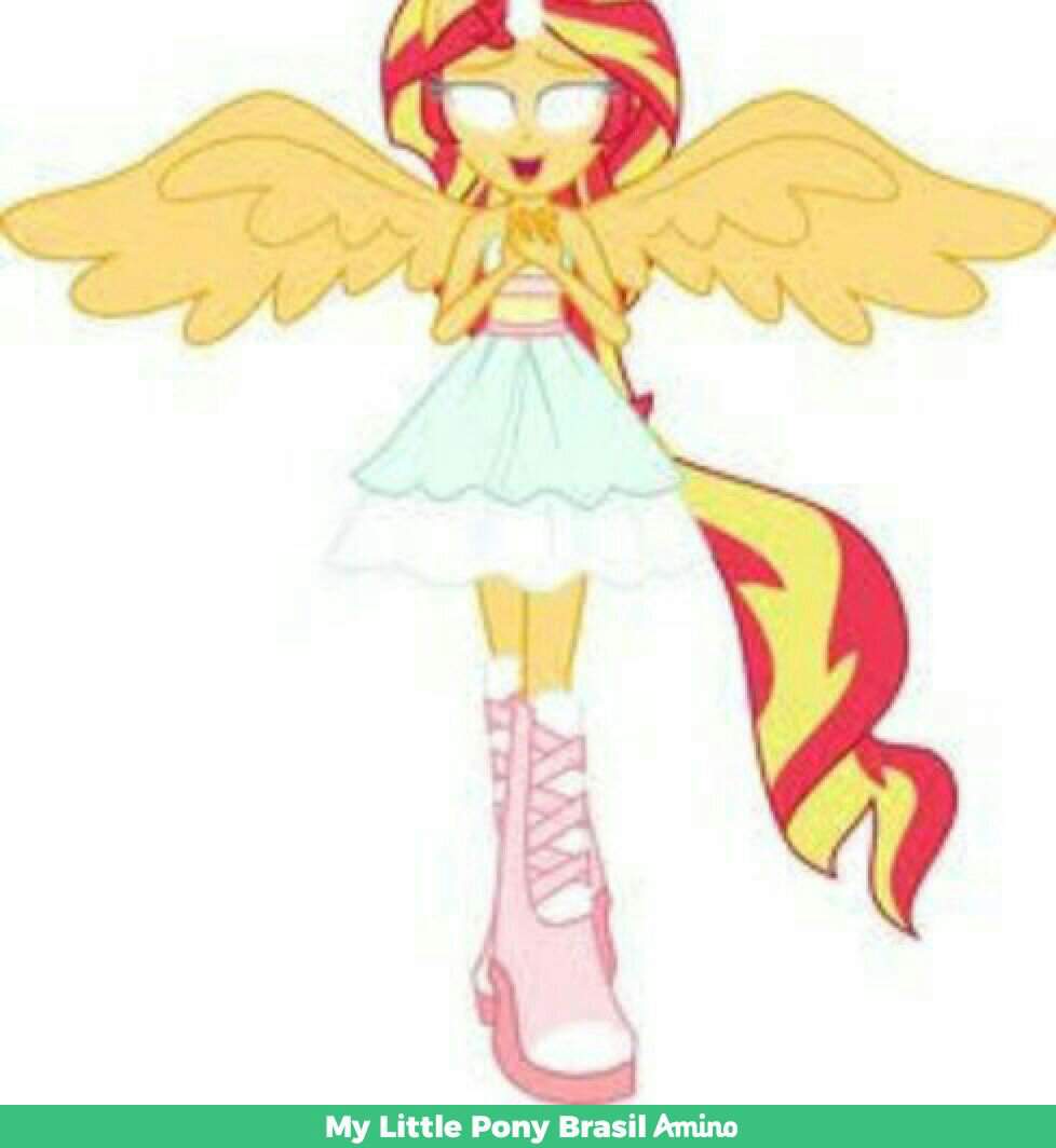 Sunshet shimmer ( mana linda ) | Wiki | My Little Pony Brasil Amino