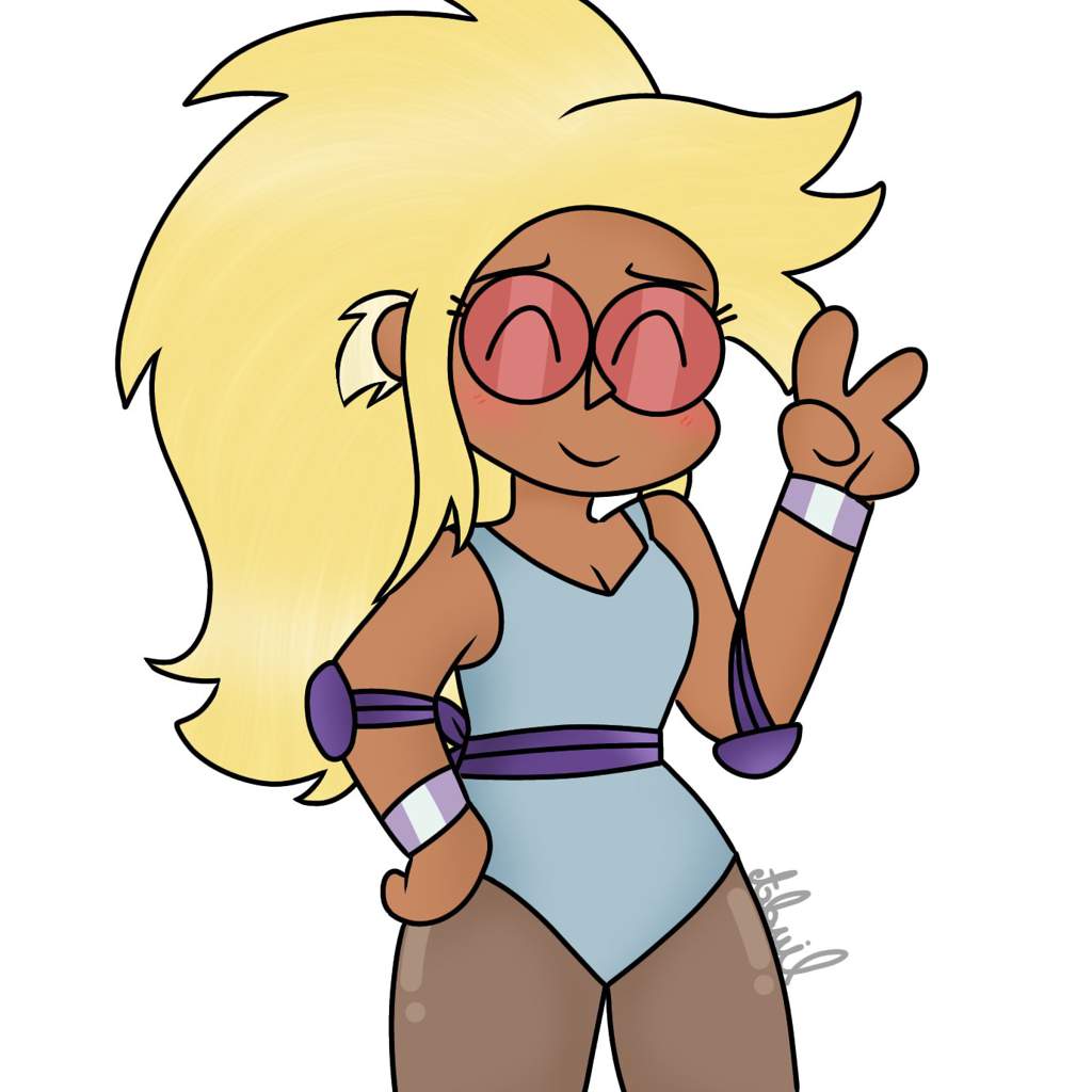 Silver Spark drawing (I can't think of a title) JSHJE | OK K.O. Let's ...