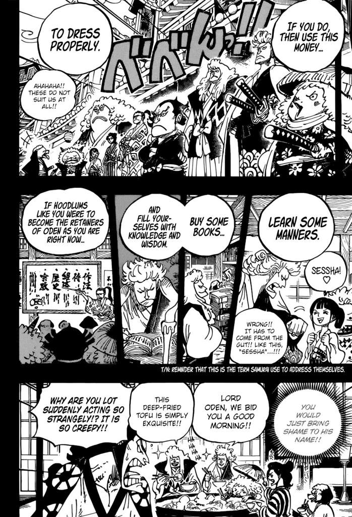 One Piece Chapter 963 Becoming Samurai Analysis One Piece Amino