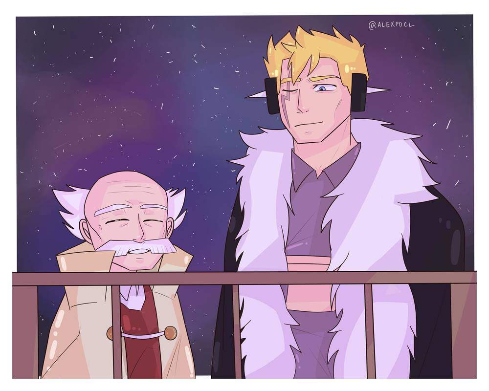 Laxus and Makarov | Fairy Tail Amino