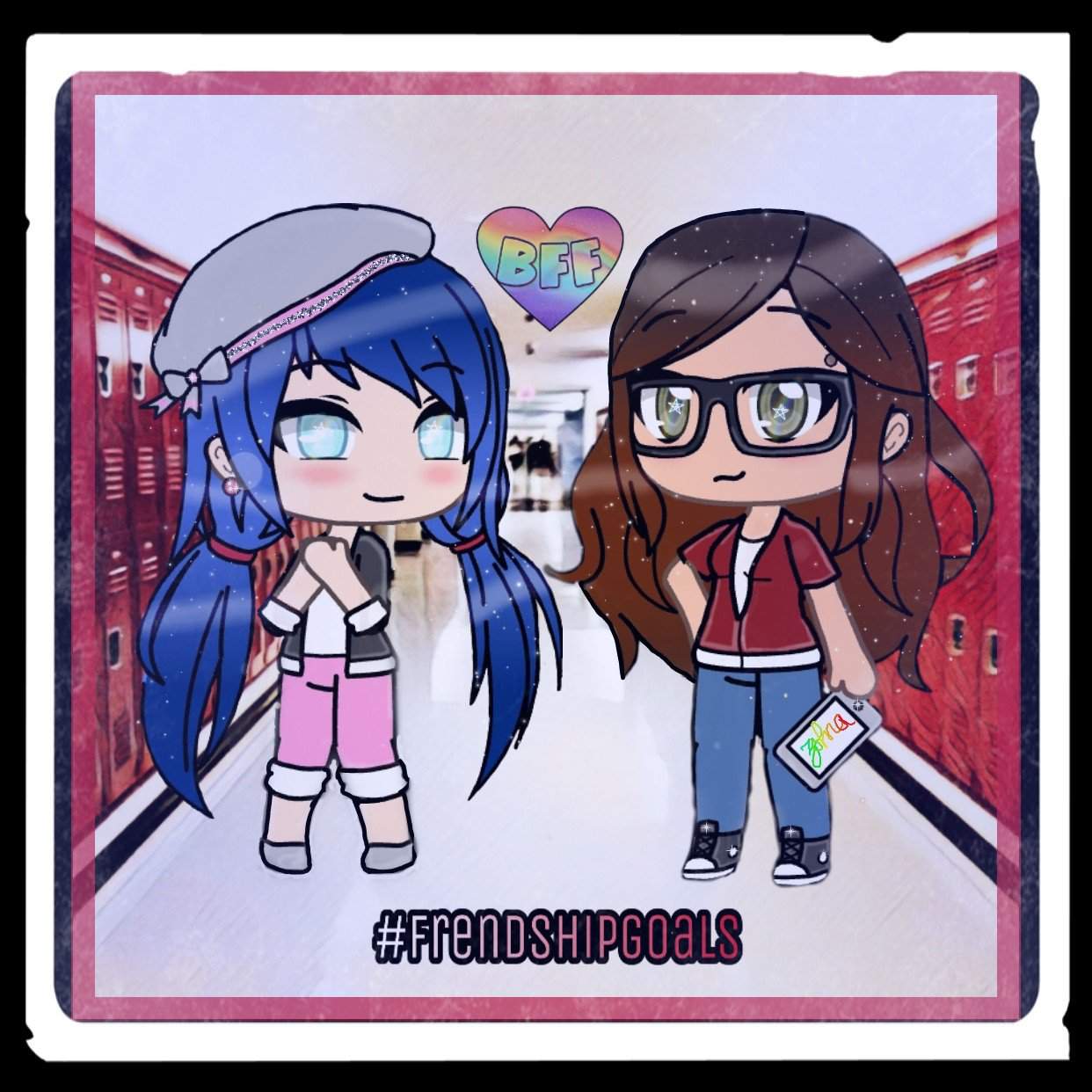 Alya and Marinette | Gacha-Life Amino