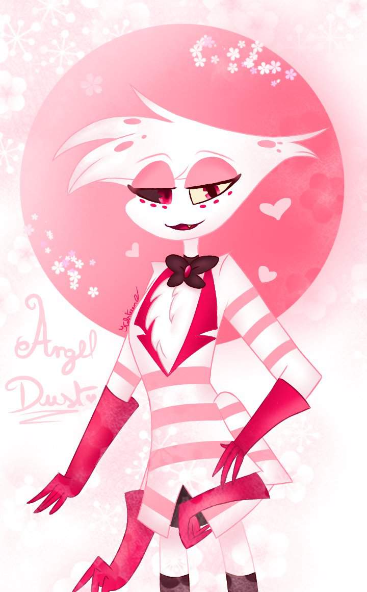 My first drawing of angel dust ^^ | Hazbin Hotel (official) Amino