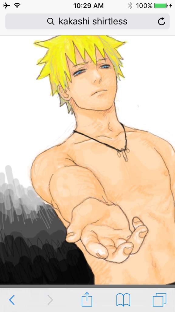 naruto shirtless