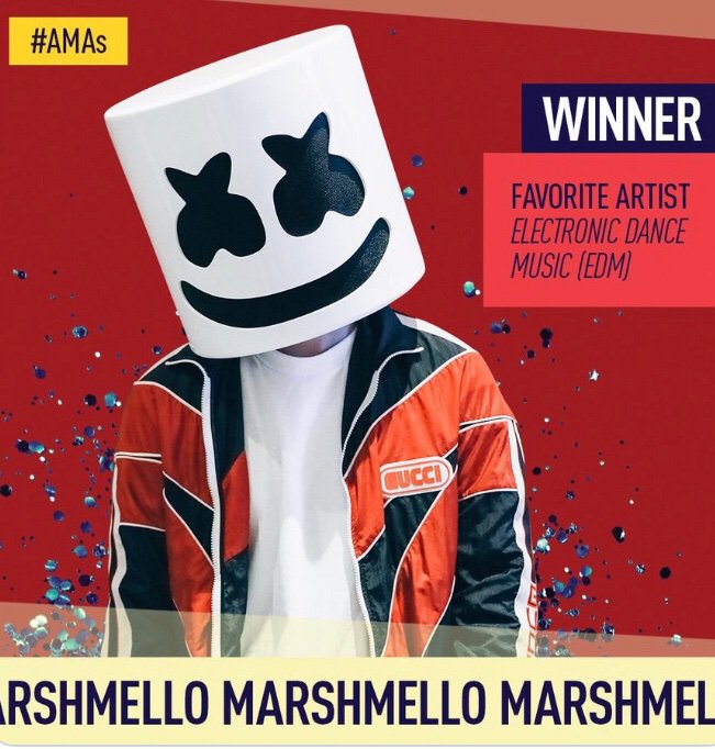 Marshmello Wins Second Consecutive American Music Award For Favorite ...