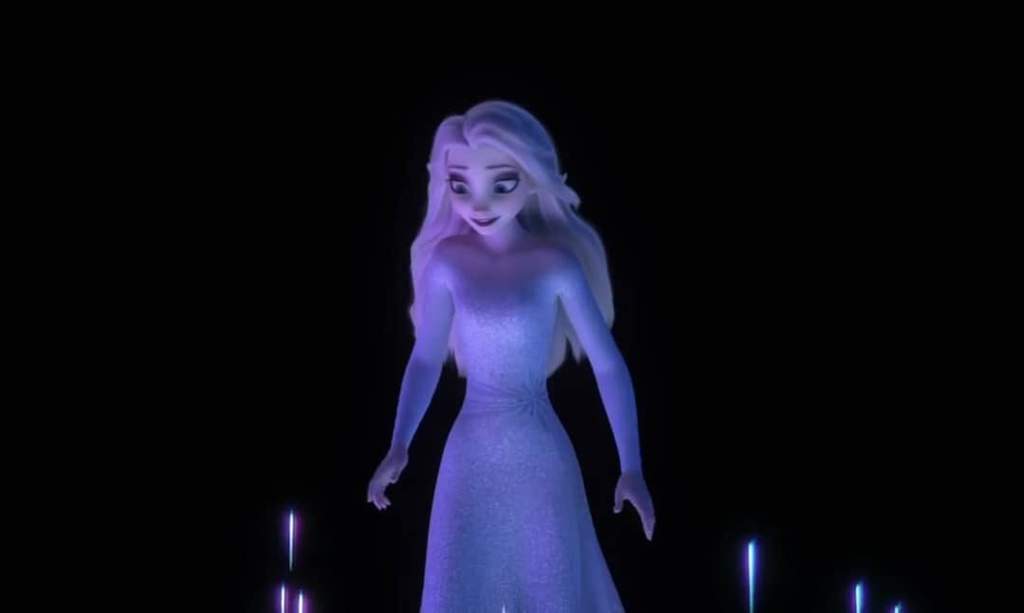 elsa in the dark sea