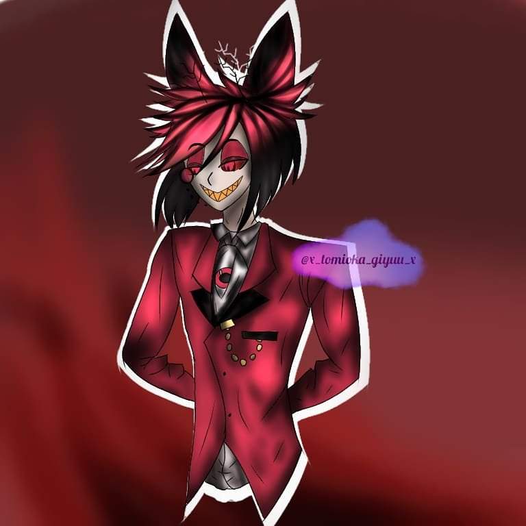 Petit dessin de Alastor :'3 ( @x_tomioka_giyuu_x c'est mon compte Insta ...